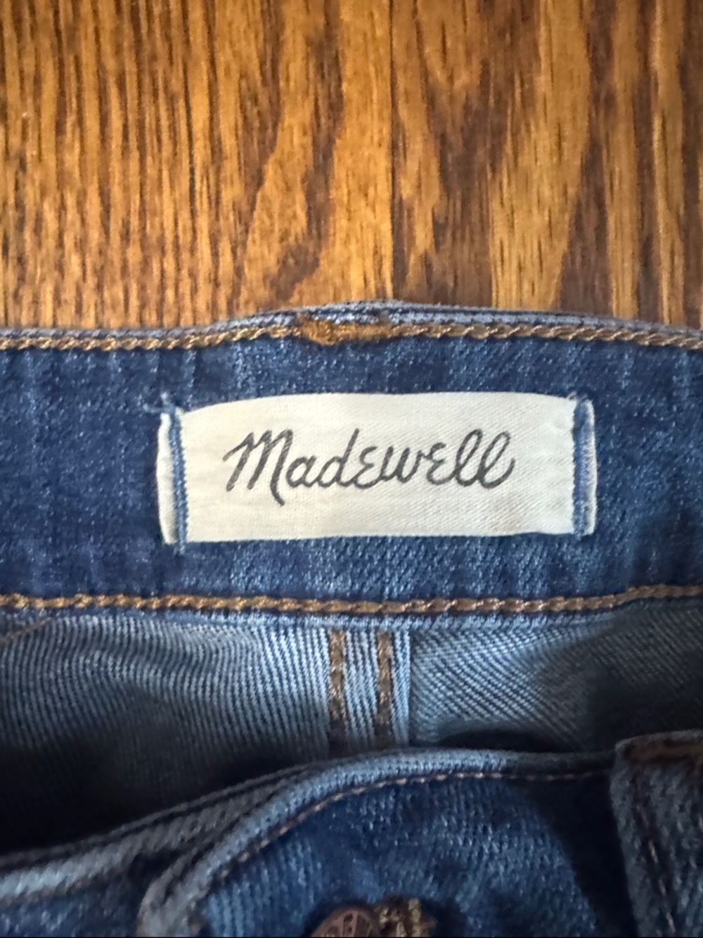 Madewell Curvy High-Rise Skinny Crop Blue Jeans SZ 29 - Picture 3 of 6